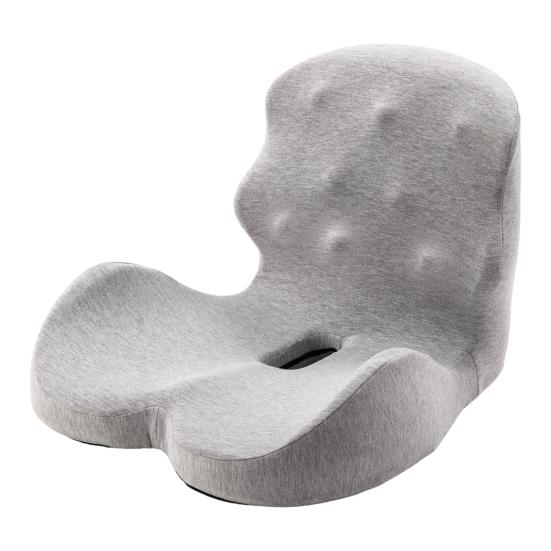 Seat Cushion for Long Sitting Hours Memory Foam Buttocks Cushion with Back Support Ergonomic Sciatica Relief Cushion for Office Chair Home Travel