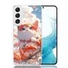 Мультяшный Милый Кот Рыба Эстетичный Чехол Для Телефона Для Samsung Galaxy S26 S25 Edge S24 S23 FE S22 Ultra S21 Plus S20 + Fundas Чехол Coqu