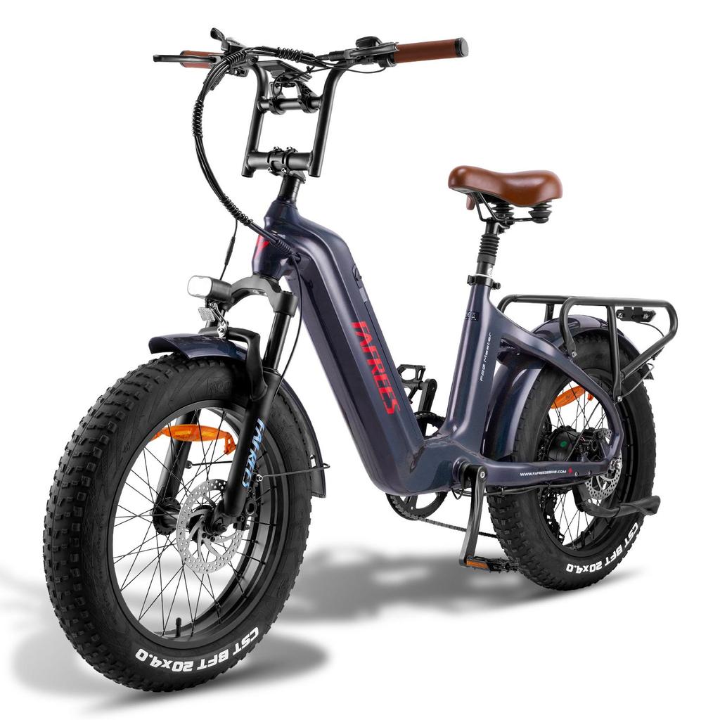 FAFREES F20 Master Electric Bike 20*4,0 дюймов Air Fat Tire E-bike 500 Вт Задний привод 25 км/ч Максимальная скорость 48 В 22,5 Ач Аккумулятор 140-160 км