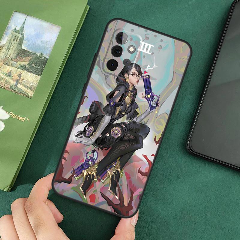 Чехол Bayonetta для Samsung A54 A52 S A22 A12 A32 A72 A42 A51 A71 A03S A02S A70 A14 A53 Задняя крышка