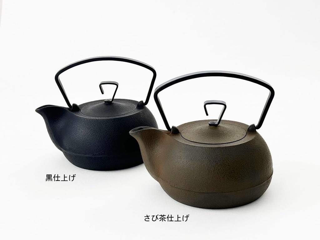 Чугунный чайник Nanbu TETSUBIN KETTLE Ichiudo Совместим с индукционными плитами 200 В [Чайник 0,7 л] (Черная отделка)