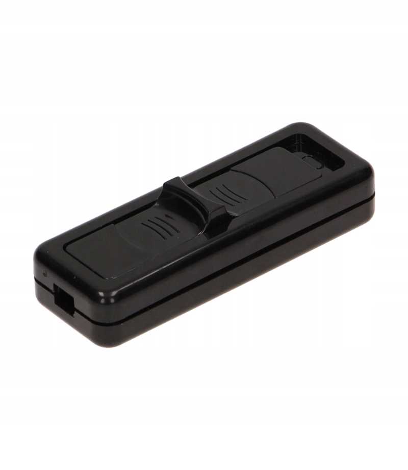 Wyłącznik Suwakowy Przelotowy 2,5A/250V Czarny