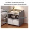 Modern Minimalist Bedside Storage Cabinet