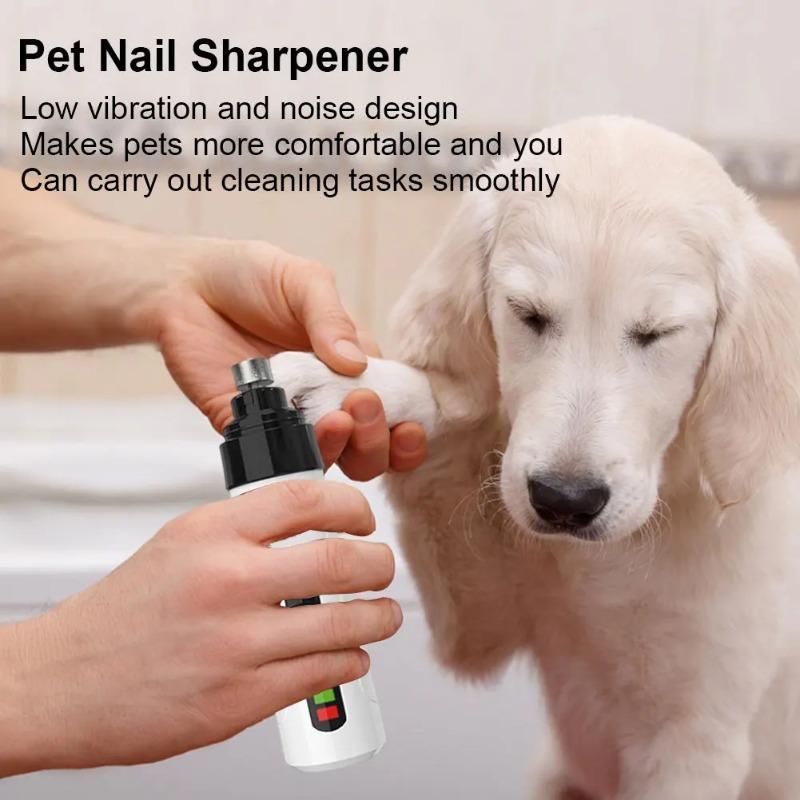 Rechargeable Pet Nail Grinder For Dogs Cats Painless Electric Clipper With Quiet Operation Usb Charging Dogs Cats Paw Protection