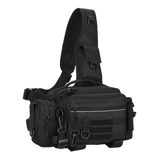 Рыболовная сумка Боковые карманы Затягивающийся шнурок Удобный Полезный Охотничий Аксессуар Инструмент Аксессуары для Рыболовства