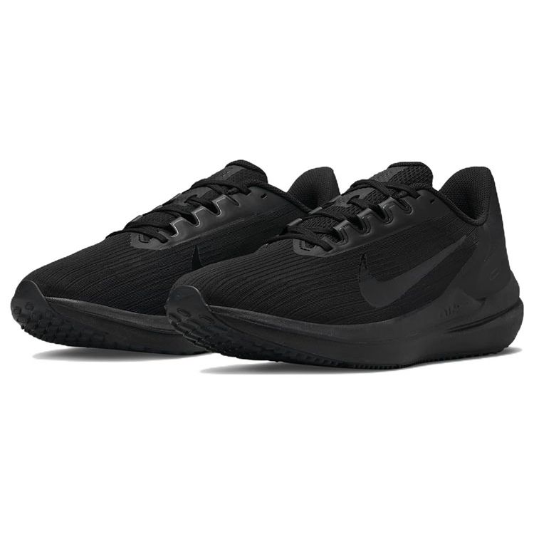 Nike Air Winflo 9 Black Dark Smoke Grey Мужские кроссовки DD6203-002