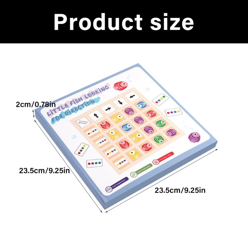 Learning Toy For Cognitive Skill Development Color Direction Logical Games Focusing Enhancement Childrens Educational Play