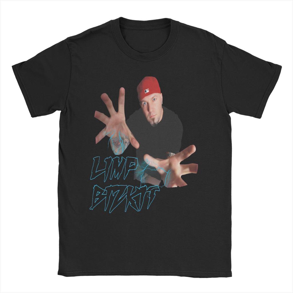 Limp Bizkit T Shirt Men Pure Cotton Unique TShirt Crew Neck Tees Short Sleeve Tops Adult