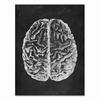 Human Anatomy Artwork Medical Clinic Wall Picture Skeleton Organ Muscle System Vintage Canvas Print Body Education Poster