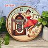 Vintage Jukebox Metal Wall Art Medieval Modern Home Decor