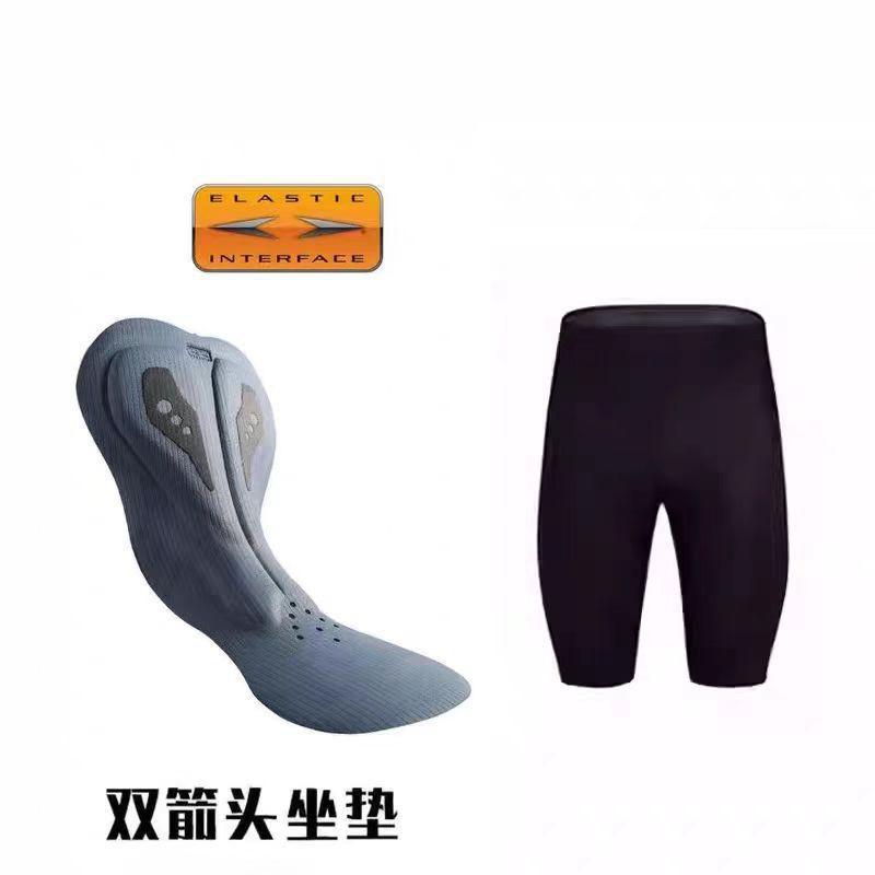 Mens Cycling Bib Shorts Pants Set Breathable Riding Gear Road Bike Outdoor Sports