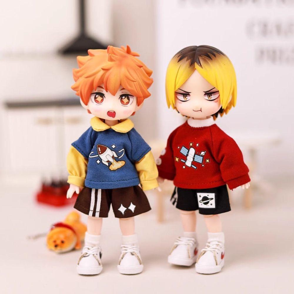 Наряды OB11 Ручная работа Наряд Obitsu11 Сделай сам Игрушечная кукла Толстовка Шорты 1/12 Bjd