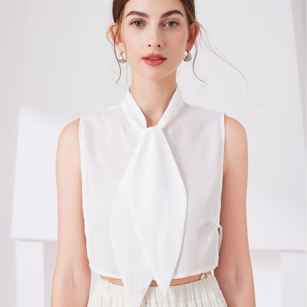 Vintage Lapel Fake Collar Female Detachable Shirt False Collar for Women Blouse Sweater Lapel Top Clothing Accessories