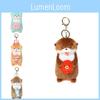 Little Holding Otter Fish Shrimp Octopus Standing Posture Cartoon Keychain Doll