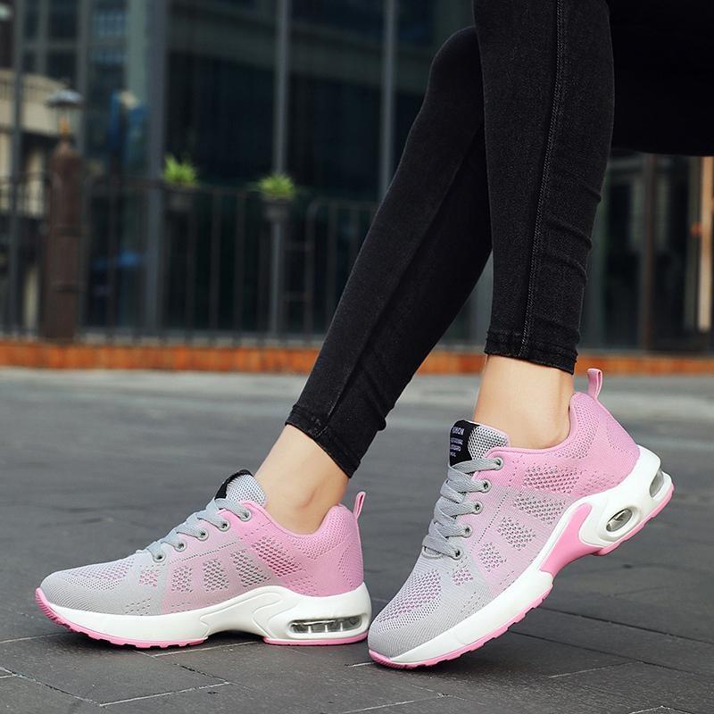 Women Sneakers Sport Shoes Casual Breathable Running Shoes Soft Soles Girls Shoes