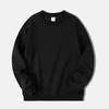 Men S Solid Color Crew Neck Long Sleeve Loose Fit Pullover Sweatshirt