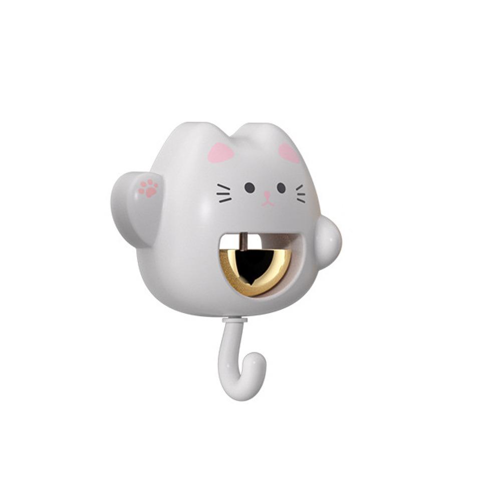 Креативный кошачий крючок Изысканный дверной звонок Многофункциональный магнитный колокольчик Напоминание о входе