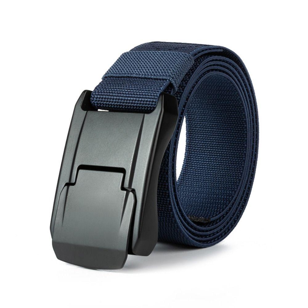 Сильный мужской ремень с быстросъемной пряжкой, эластичный ремень для праздничных подарков, рабочий ремень для занятий спортом на открытом воздухе