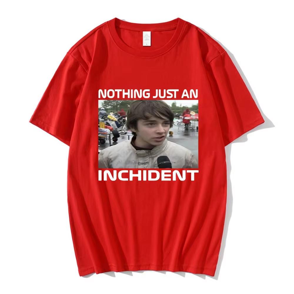 Charles Leclerc 100cotton Unisexs Shirt Summer Funny Interview Shirt Short Sleeve Womens Y2k Hip Hop Streetwear Tshirt