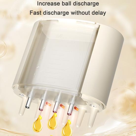 Аппликатор масла для волос, микротоковый красный свет, вибрационный массажер для кожи головы, электрический сыворотка для роста волос, дозатор масла для волос, щетка, направляющая, расческа