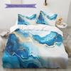 1PC Abstract marble pattern Bedding Quilt Set Quilt Cover Pillowcase Home Decoration Birthday Gift (1 * duvet cover + 2 * pillowcase, without core)