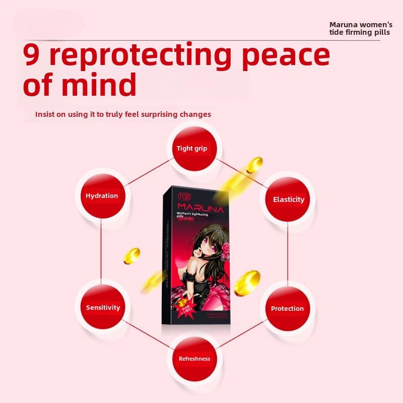 Таблетки Wake Tide Tight Moist, 6 капсул, женский внешний оргазм, усиление удовольствия, жидкие, плотные, влажные, Dan, товары для взрослых