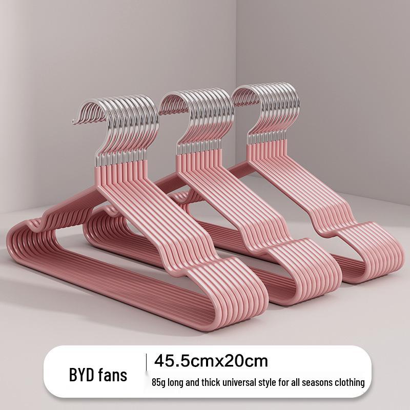 Очень толстая нескользящая вешалка с диповым покрытием для взрослых и детей - Решение для сушки одежды без следов