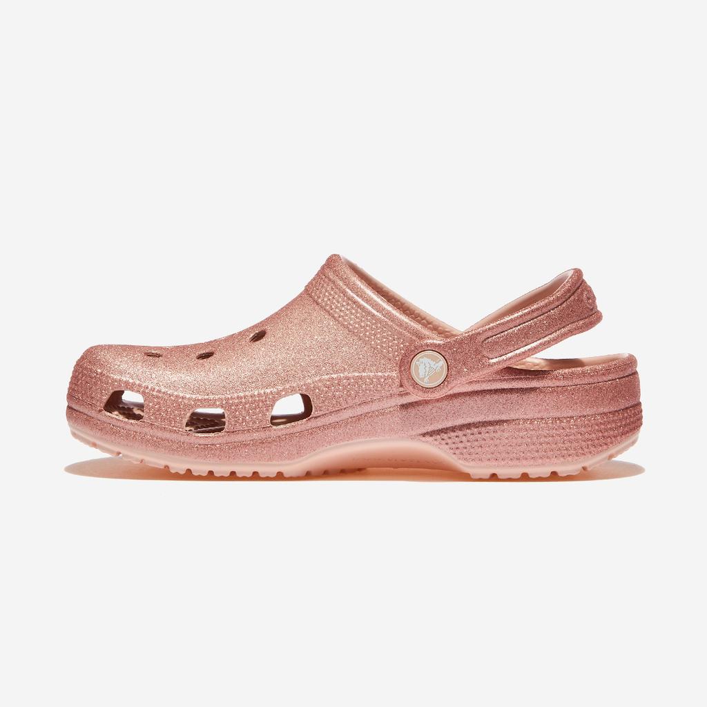 Crocs Классические блестящие клоги, CRS205942, 1010112910, Популярная корейская обувь