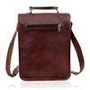 Кожаная сумка-мессенджер, сумка через плечо, винтажная студенческая сумка для женщин и мужчин, мужской кошелек, совместимая с iPad и планшетом, подарочная сумка