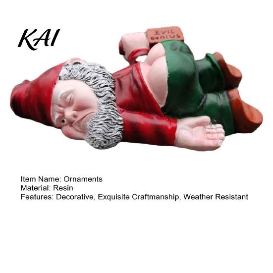 Funny Dwarf Statue for Lawn Drunk Garden Decoration, Gnome Statue, Resin Sculpture Personalized Home Living Room Furnishings Outdoor Patio Yard Decor,