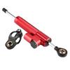 Universal Motorcycle Aluminum Alloy Steering Damper Stabilizer (Red & Black)