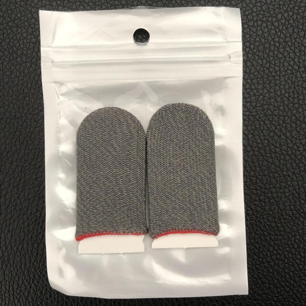 Copper Fiber 18-Pin Game Finger Sleeves - Sweatproof, Precision, Professional Gaming Gloves