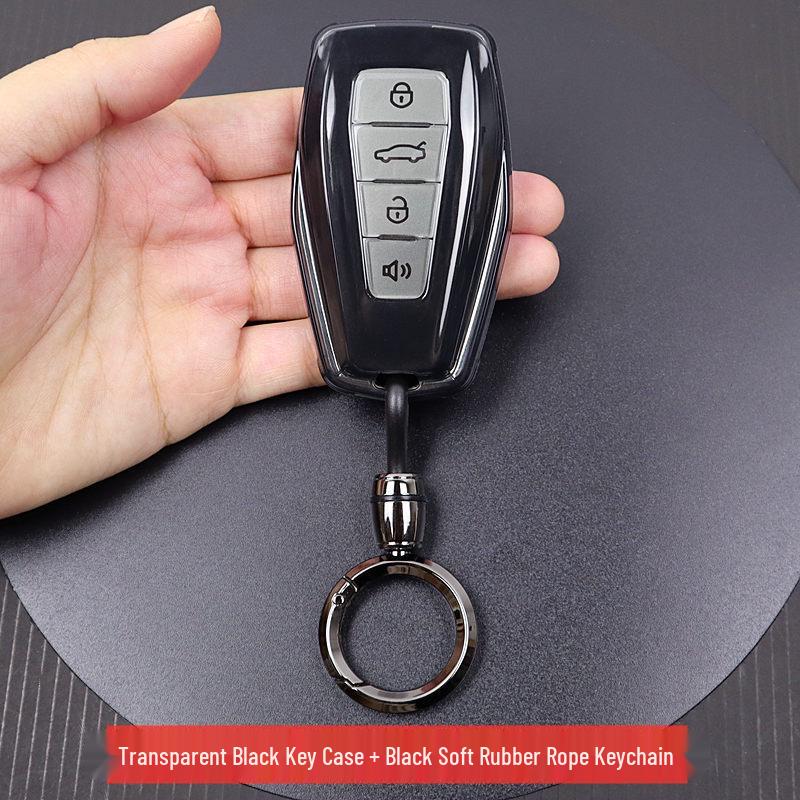 Ультратонкий прозрачный чехол для ключей для Geely Emgrand, Binyue, Boyue, L, Xingyue, Xingrui, Binrui, Haoyue – Полная защита