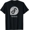 Linux Fedora TShirt White Tagline  Logo Open Source Os Tee TShirt Unisex Summer Streetwear Tops Womens Clothing Ropa Hombre