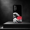 Чехол для телефона "Большая волна у Канагавы" для Samsung S 25,24,23,22,30,21,10,9,Ultra,Plus,Lite,FE,4,5G Черный Мягкий Чехол