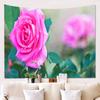 Bright Flowers Background 3d Printing Wall Cloth Soft Rectangle Painting Tapestry School Living Rooms Decoration Blanket