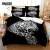 Leopard Bedding Set, 3Pcs Duvet Cover Set, Soft Comfortable Breathable Duvet Cover, For Bedroom Guest Room Decor