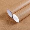 Self-Adhesive Waterproof Linen Texture Wallpaper for Bedroom and Living Room