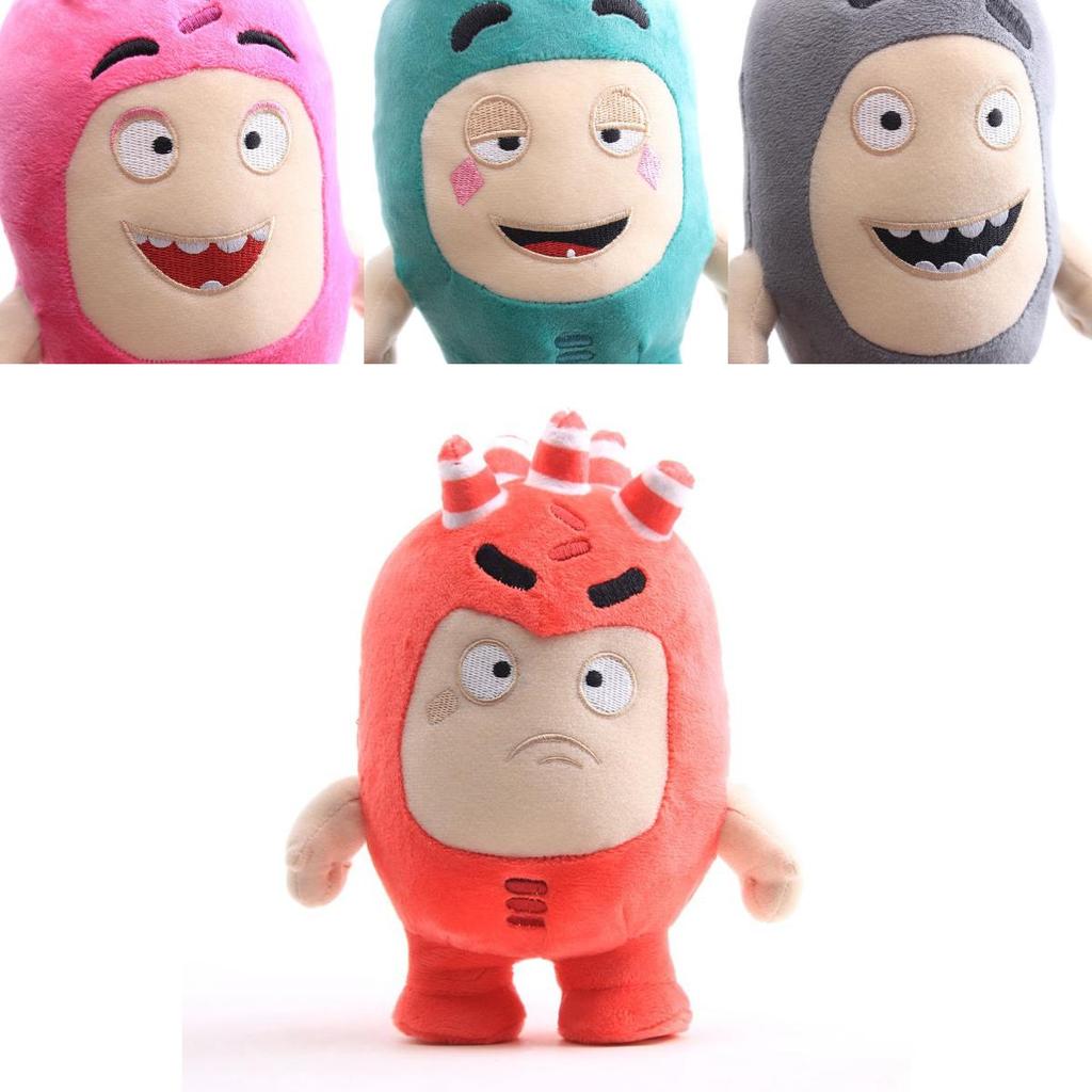 Очаровательные Oddbods 23 см Плюшевая Мягкая Игрушка Ньют Бабблс Пого Зи Джефф Фьюз Слик Кукла