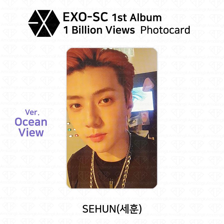 EXO SC SEHUN CHANYEOL 1-й альбом 1 миллиард просмотров Официальная фотокарточка KPOP K-POP