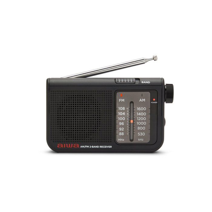 Radio Portable - Aiwa - RS-55BK - Analogique - AM/FM - Haut-parleur Intégré