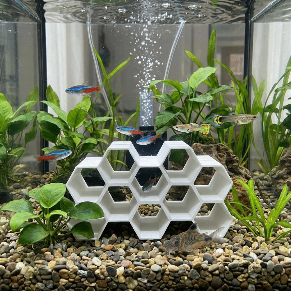 Hollow Out Aquarium Cave Shelter 3D Printed Shrimp Shelter Decorations Shrimp Breeding
