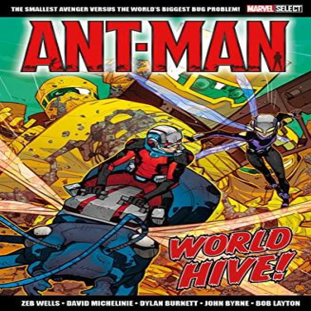 Marvel Select AntMan World Hive by Dylan Burnett Paperback Book 9781804911136