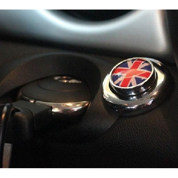 Дизайн Union Jack Великобритании Крышка кнопки запуска двигателя Push Start ПОДХОДИТ Для MINI 2-го поколения