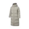 Li Ning Loose Fit Hooded Simple Brand Letter Print Comfortable Versatile Down Jacket Men Outerwear AYMV513-3