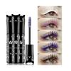 Водостойкая тушь для ресниц TEAYASON Vibrant Waterproof Mascara Trio — формула для придания объема, удлинения и подкручивания, быстро сохнет, не размазывается и долго держится