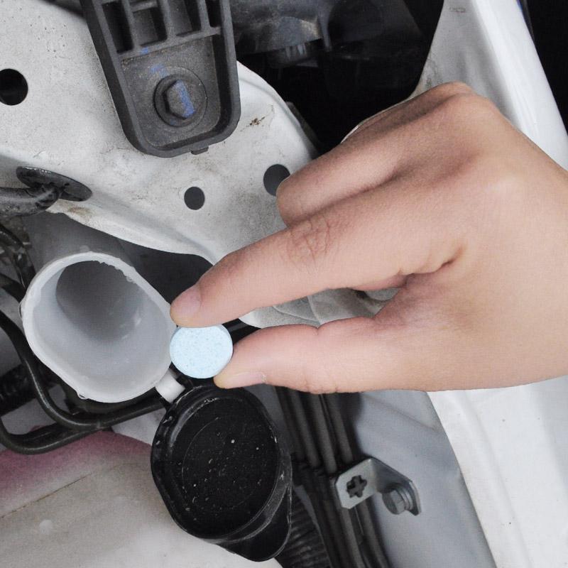 5/10/20/40/60Pcs Solid Cleaner Car Windscreen Wiper Effervescent Tablets Glass Toilet Cleaning Car Accessories