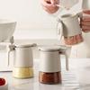 New Creative Seasoning Bottle Silicone Sealed Kitchen Glass Salt Jar Seasoning Jar Moisture Proof Seasoning Storage Box