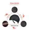 Waist-Length Straight Red Cartoon Bangs Wig for Women