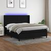 VidaXL Slat Bed Base with Mattress and LED, Upholstered Bed, Double Bed, Adult Bed for Interior Bedroom, 3138407